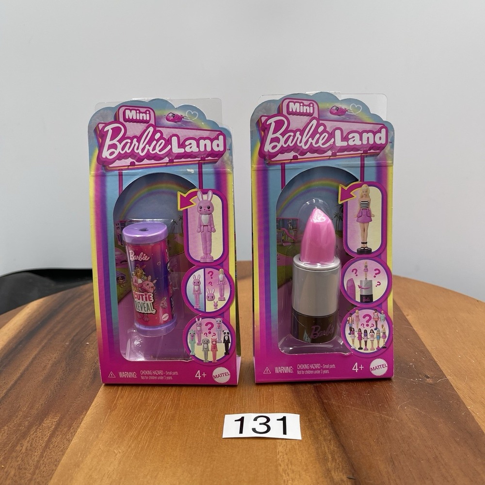 Barbie Mini Barbie Land Color‎ Reveal Lot Of 2